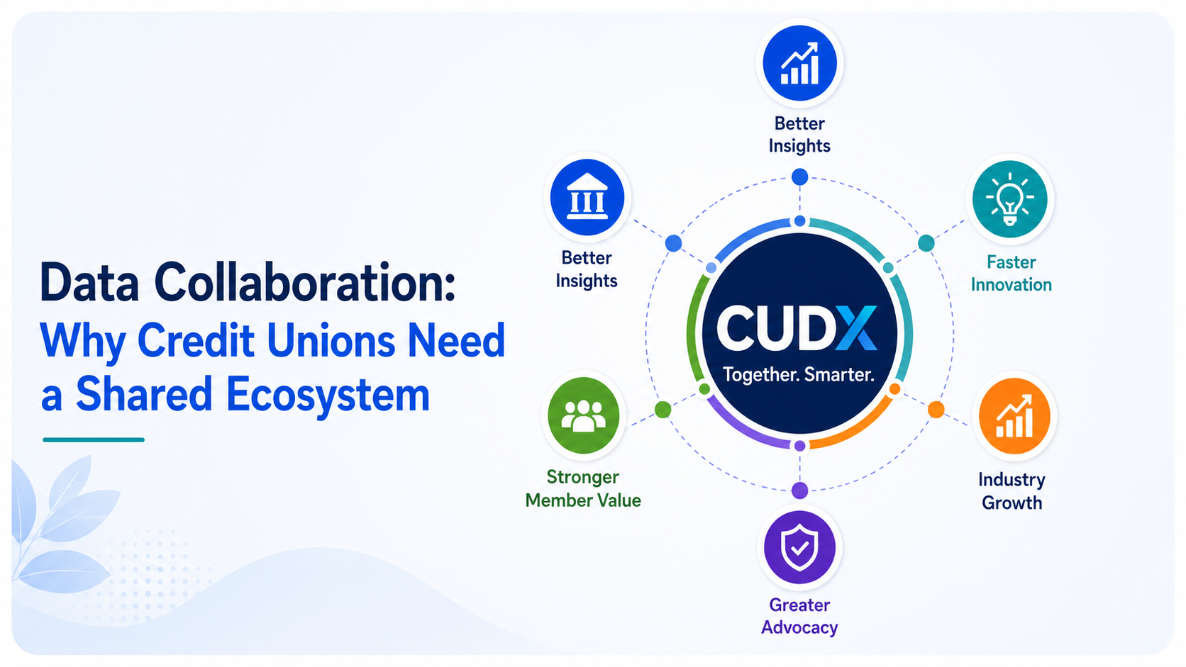 Data Collaboration: Why Credit Unions Need a Shared Ecosystem like CUDX?